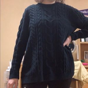 J-JILL CHENILLE BLUE SWEATER FOR SALE